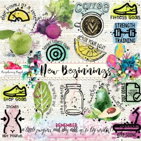 New Beginnings Fitness Art