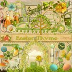Easter Thyme Element Set 1 Easter Thyme Element Set 1