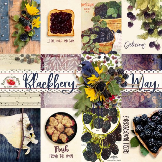 Blackberry Way Journal Cards