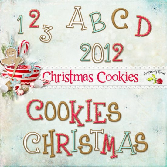Christmas Cookies Alpha Set - Click Image to Close