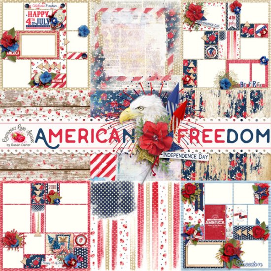 American Freedom Mixed Set - Click Image to Close