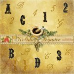 Holiday Elegance Alpha Set