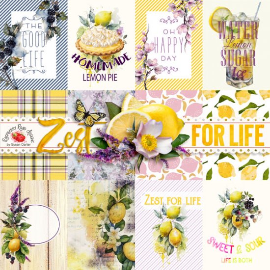 Zest For Life Journal Cards