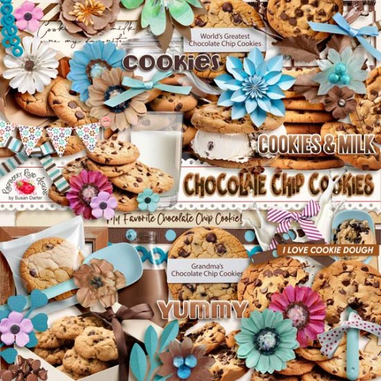 Chocolate Chip Cookies Elements - Click Image to Close