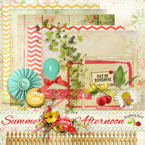 Summer Afternoon Mini Kit - Click Image to Close