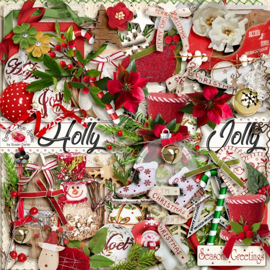 Holly Jolly Elements - Click Image to Close