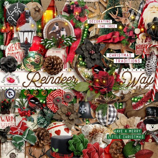 Reindeer Way Elements - Click Image to Close