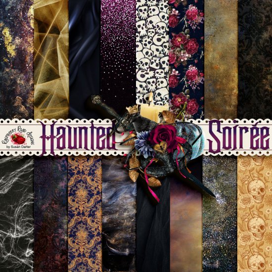 Haunted Soirée Papers - Click Image to Close
