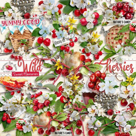 Wild Cherry Side Clusters - Click Image to Close