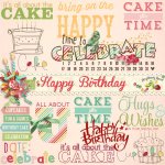 Happy Birthday Word Arts