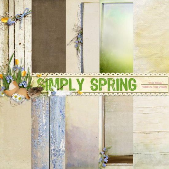 Simply Spring Paper Set