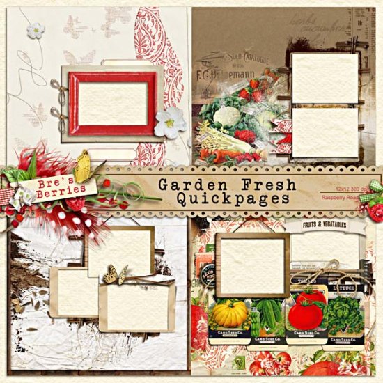 Garden Fresh BR QP Set - Click Image to Close