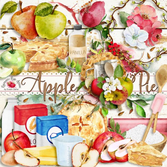 Apple Pie Watercolors - Click Image to Close