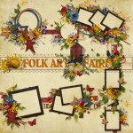 Folk Art Faire Cluster Set Folk Art Faire Cluster Set
