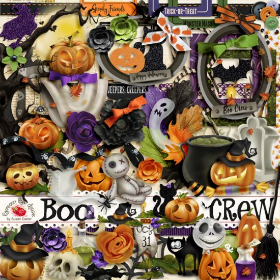 Boo Crew Elements - Click Image to Close