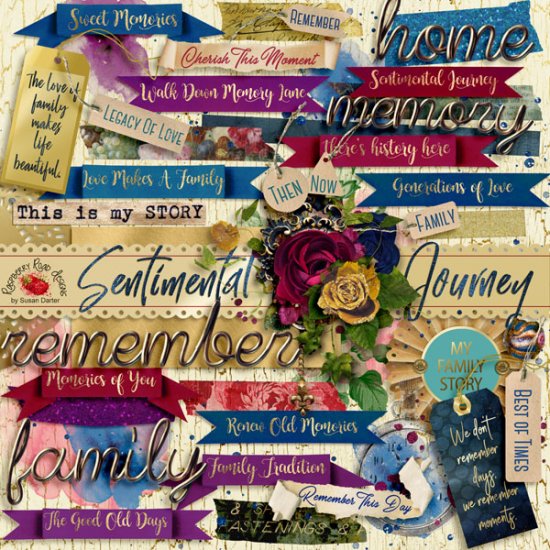 Sentimental Journey Mixed Set - Click Image to Close