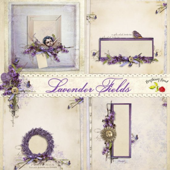 Lavender Fields QP Set - Click Image to Close