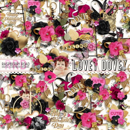 Lovey Dovey Clusters - Click Image to Close