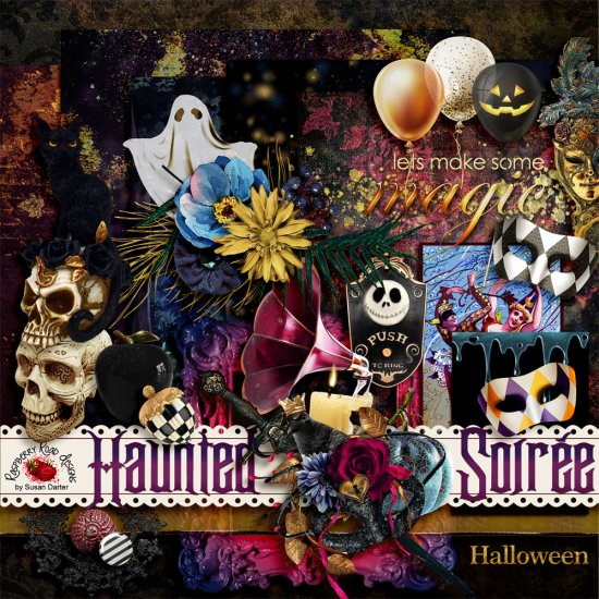 Haunted Soirée Freebie - Click Image to Close