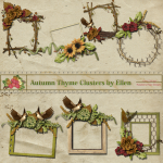 Autumn Thyme EK Cluster Set Autumn Thyme EK Cluster Set
