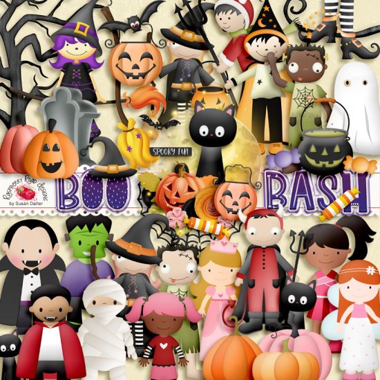 Boo Bash Characters - Click Image to Close