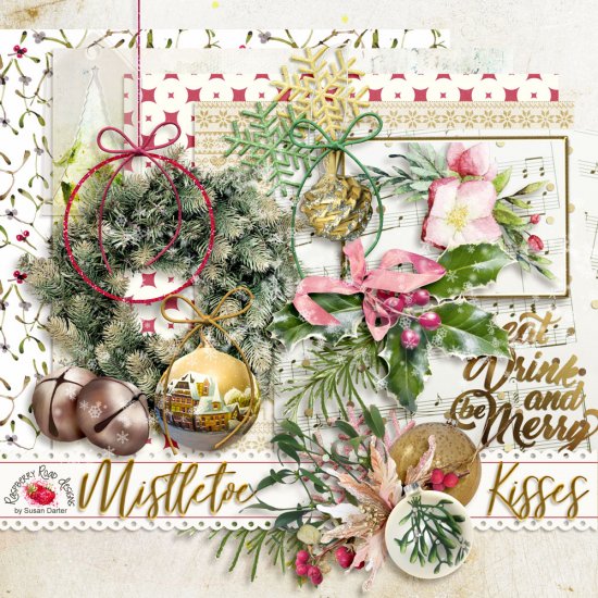 Mistletoe Kisses Freebie - Click Image to Close