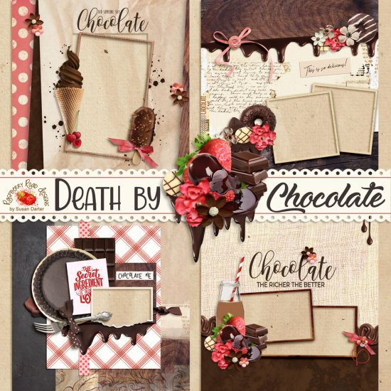 Death By Chocolate QP Set - Click Image to Close