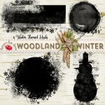 Woodland Winter Masks Woodland Winter Masks