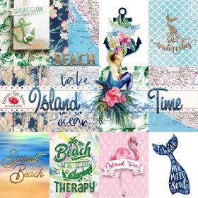 Island Time Journal Cards