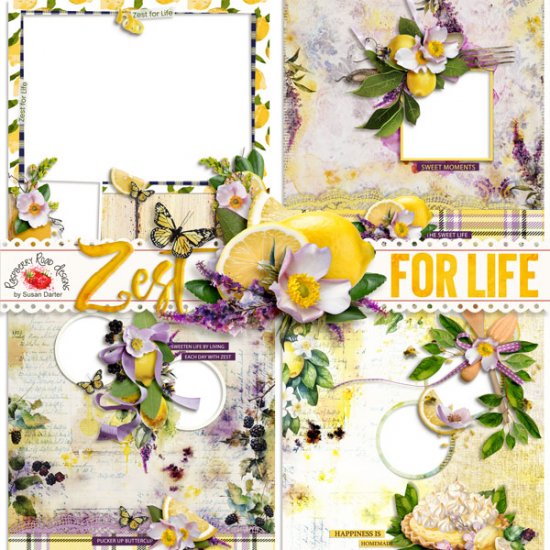 Zest For Life QP Set - Click Image to Close