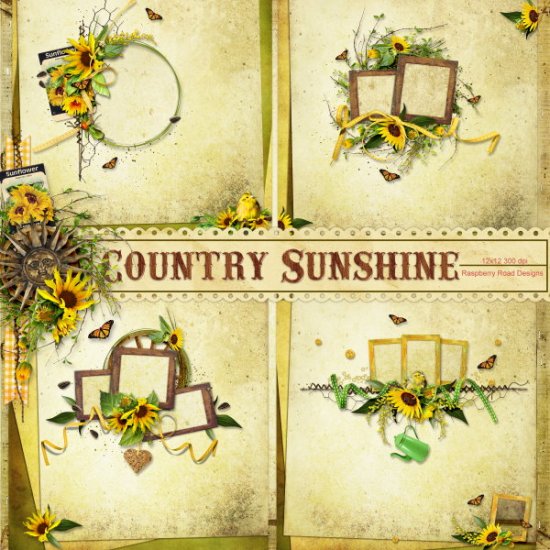 Country Sunshine 2 QP Set - Click Image to Close