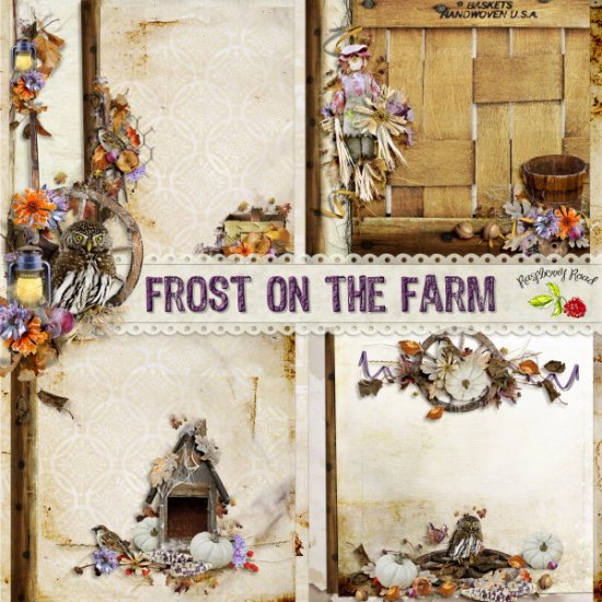 Frost On The Farm Stacked Paper Set - Click Image to Close