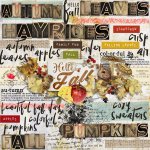 Hello Fall WordART Hello Fall WordART