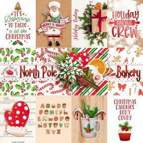 North Pole Bakery Journal Cards