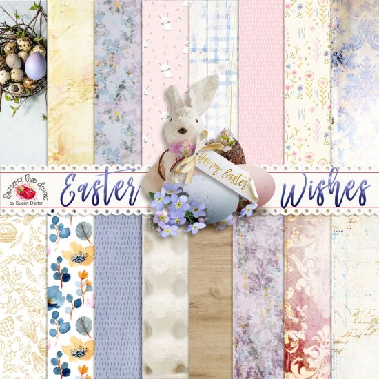 Easter Wishes Paper Set