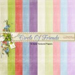 Circle Of Friends Solid Papers Circle Of Friends Solid Papers