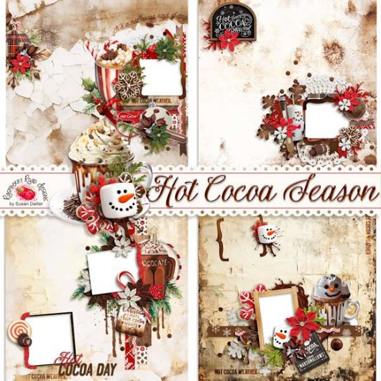 Hot Cocoa Season QP Set - Click Image to Close
