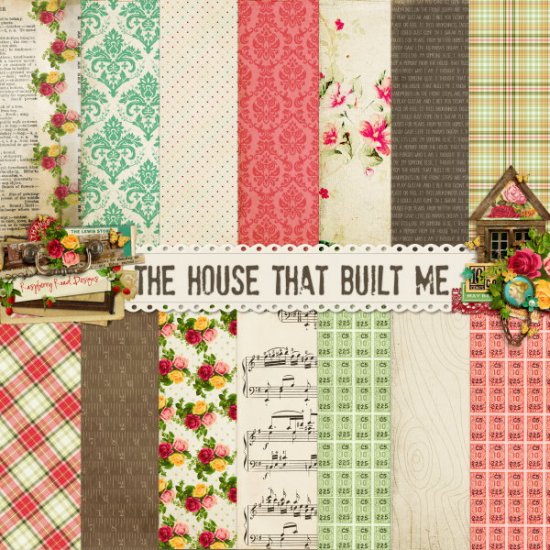 The House That Built Me Paper Set - Click Image to Close