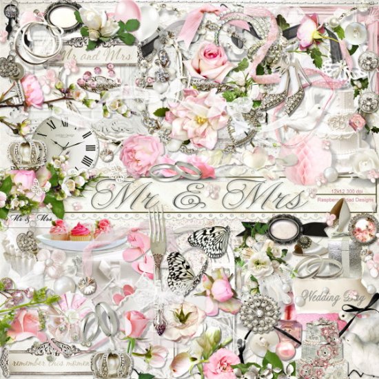 Mr & Mrs Element Set - Click Image to Close