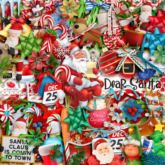Dear Santa Elements - Click Image to Close