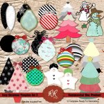 Cozy Christmas Template Set 3 Cozy Christmas Template Set 3