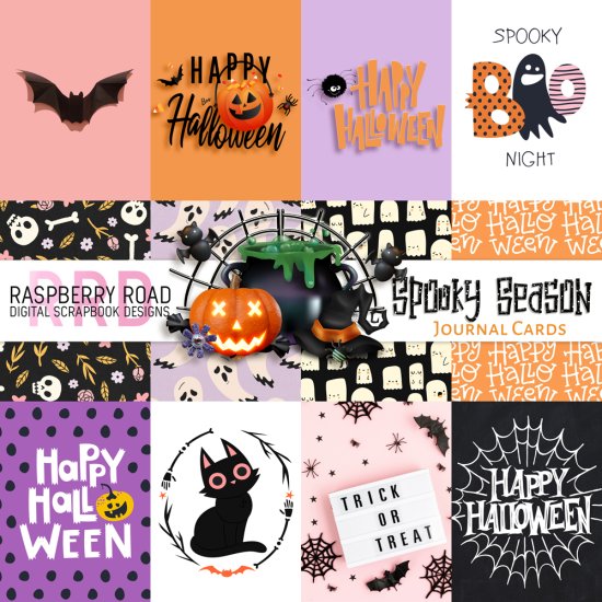 Spooky Season Journal Cards - Click Image to Close
