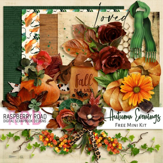 Autumn Evenings Freebie - Click Image to Close