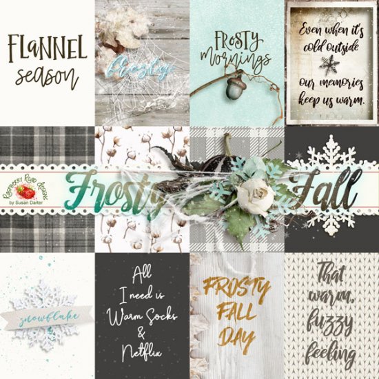 Frosty Fall Journal Cards - Click Image to Close