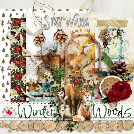 Winter Woods Freebie - Click Image to Close