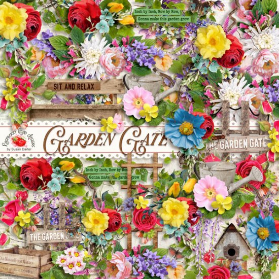 Garden Gate Side Clusters - Click Image to Close
