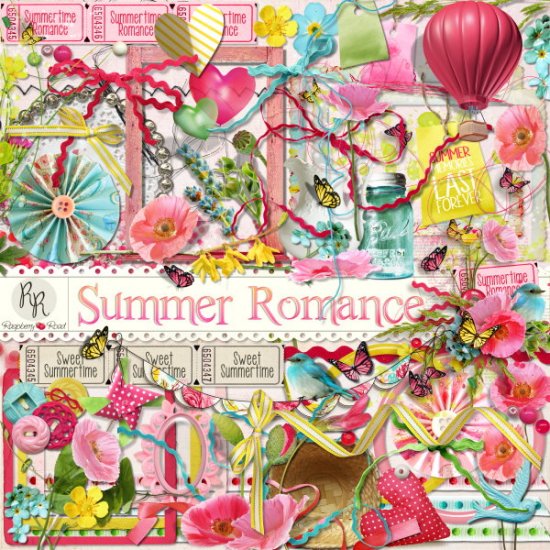 Summer Romance Element Set