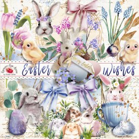 Easter Wishes Watercolors