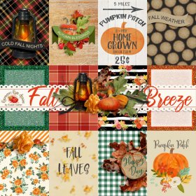 Fall Breeze Journal Cards