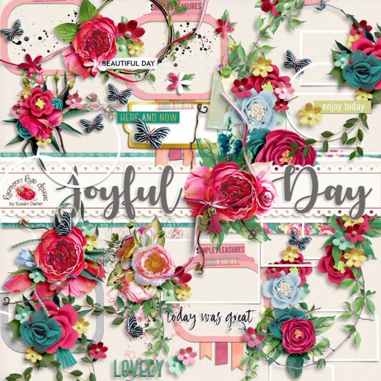 Joyful Day Clusters - Click Image to Close